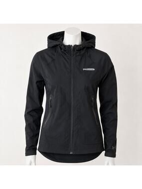 Under Armour Storm IMG Academy Hooded Rain Jacket Women's Med Black Full Zip